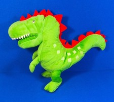 IKEA Handpuppe DRACHE Läskig grün rot Kasperpuppe Plüsch Kuschel 37 cm groß