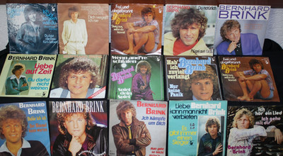 BERNHARD BRINK 27x 7'' Single Konvolut Große Hits Schlager 80er 90er VG/NM