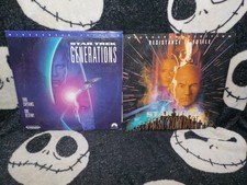 Star Trek Generations  First Contact Widescreen Laserdisc LD Free Ship 50