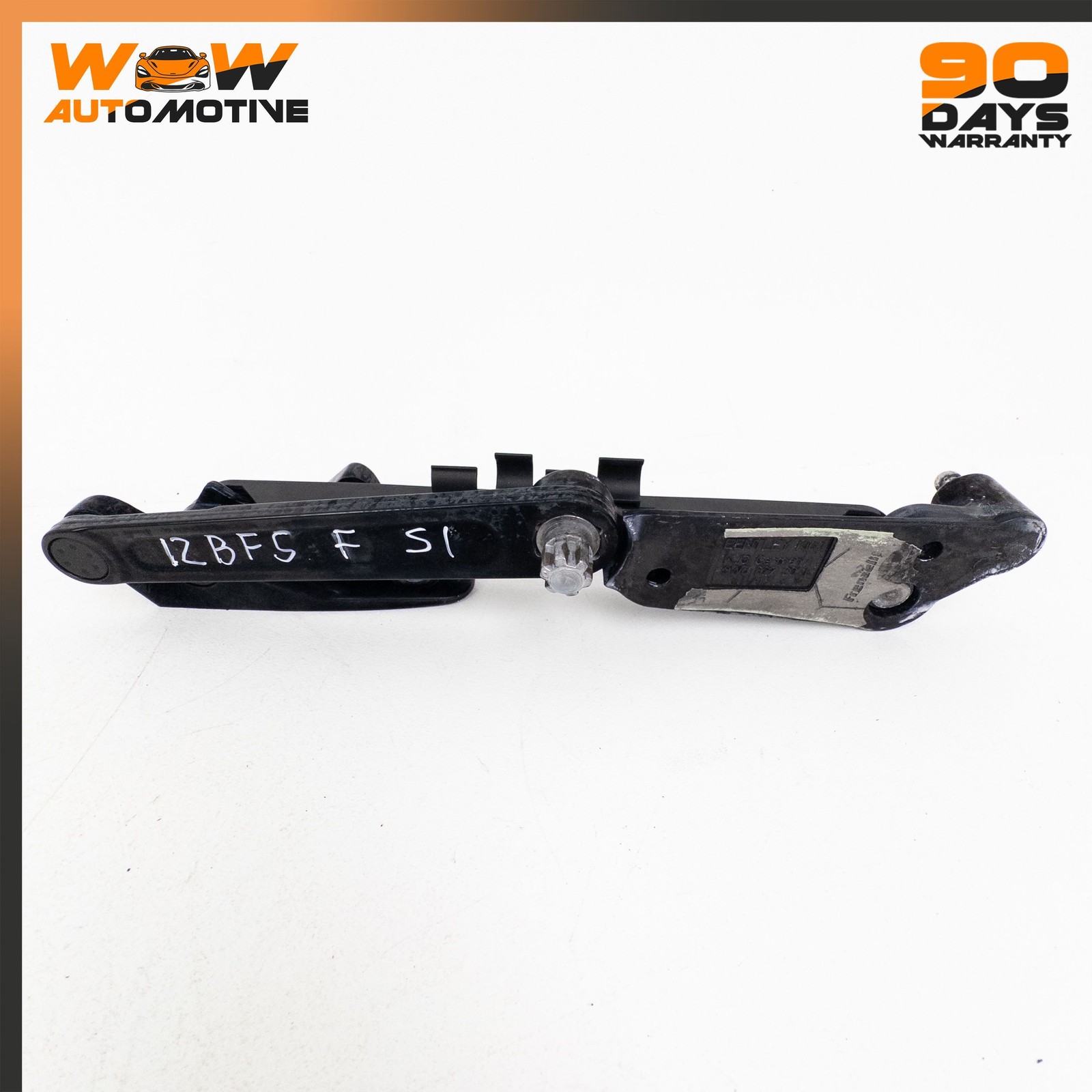 06-13 BENTLEY CONTINENTAL FLYING SPUR LEFT RIGHT TRUNK LID HINGES BRACKET SET OE