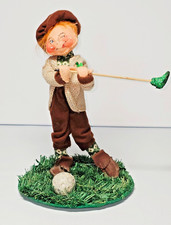 Annalee Irish Golfer Figurine St. Patricks Day 2005 - 9.5"