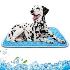 Dog Cooling Mat Non-Toxic Self Cooling Pad for Dogs Cats in Hot Summer Cool P...