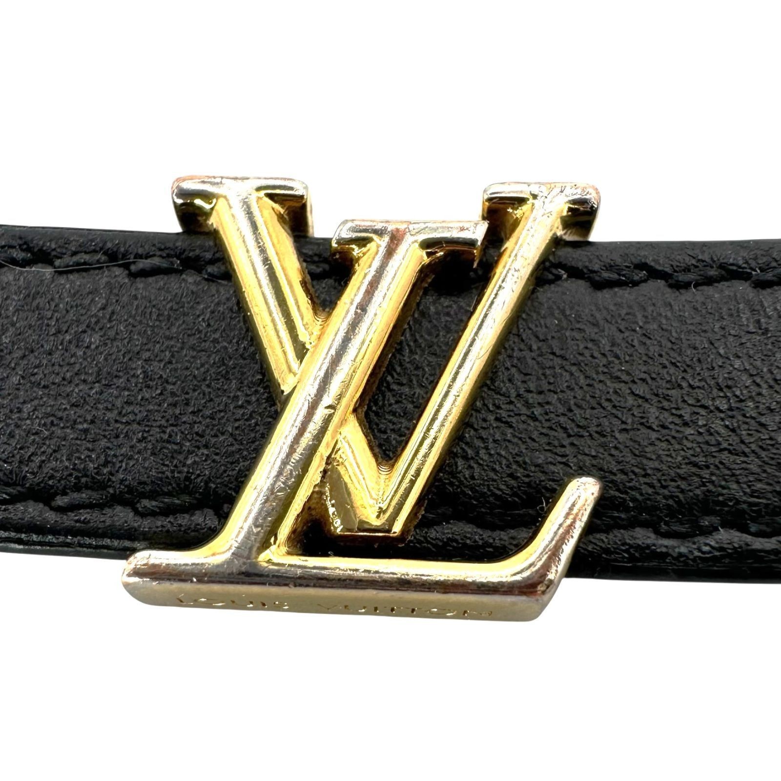 Louis Vuitton Authentic Bracelet LV Iconic M8085F 22cm Monogram Color Black image 9