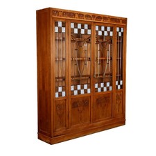 Credenza Liberty Antica Rovere Italia Inizio XX Secolo Originale