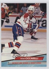 1992-93 Fleer Ultra Dino Ciccarelli #47 HOF 0a4