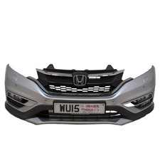 HONDA CR-V MK4 2015-2017 NH700M ALABASTER SILVER METALLIC FRONT BUMPER