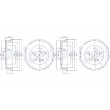 Tambour de frein Toyota RAV4 II