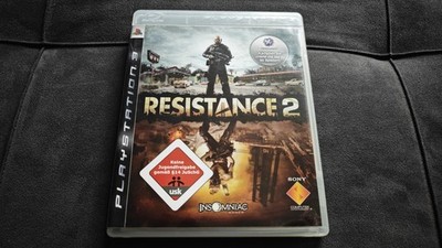 Resistance 2 PS3 Sony Playstation 3 DE Version Gebraucht - Sehr gut - CIB OVP
