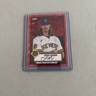 2021 Topps Chrome Platinum Anniver  - Josh Hader #284 Red Atomic Refractor /100