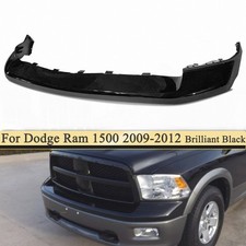 For 2009-2012 Dodge Ram 1500 Front Bumper Cover Gloss Black Plastic 1jl39tzzaa For 2009-2012 Dodge Ram 1500 Front Bumper Cover Gloss Black Plastic 1jl39tzzaa
