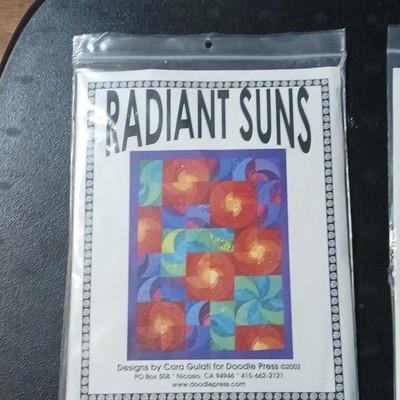 Doodle Press Radiant Suns  Acrylic Templates and Fuchsia Fireworks patterns 
