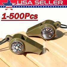 1-200 Very Loud Keychain Whistle for Survival, Sports, Hiking, Outdoor Activity