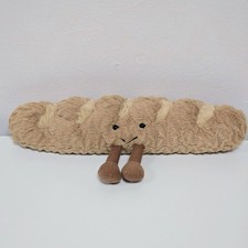 Jellycat Amuseable Baguette - First Release Bread Baguette Plush Beanie HTF 11"