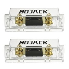 BoJack 2pcs 200A ANL Fuse Holder and 2pcs 200Amp 32VDC ANL Fuses for Audio an...