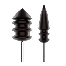 Lederpolierbits, Lederfarbe, Lederpolierwerkzeug mit spitzer Spitze