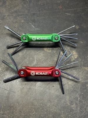 Kobalt Allen Wrench Star T Tool And Hex Key Lot