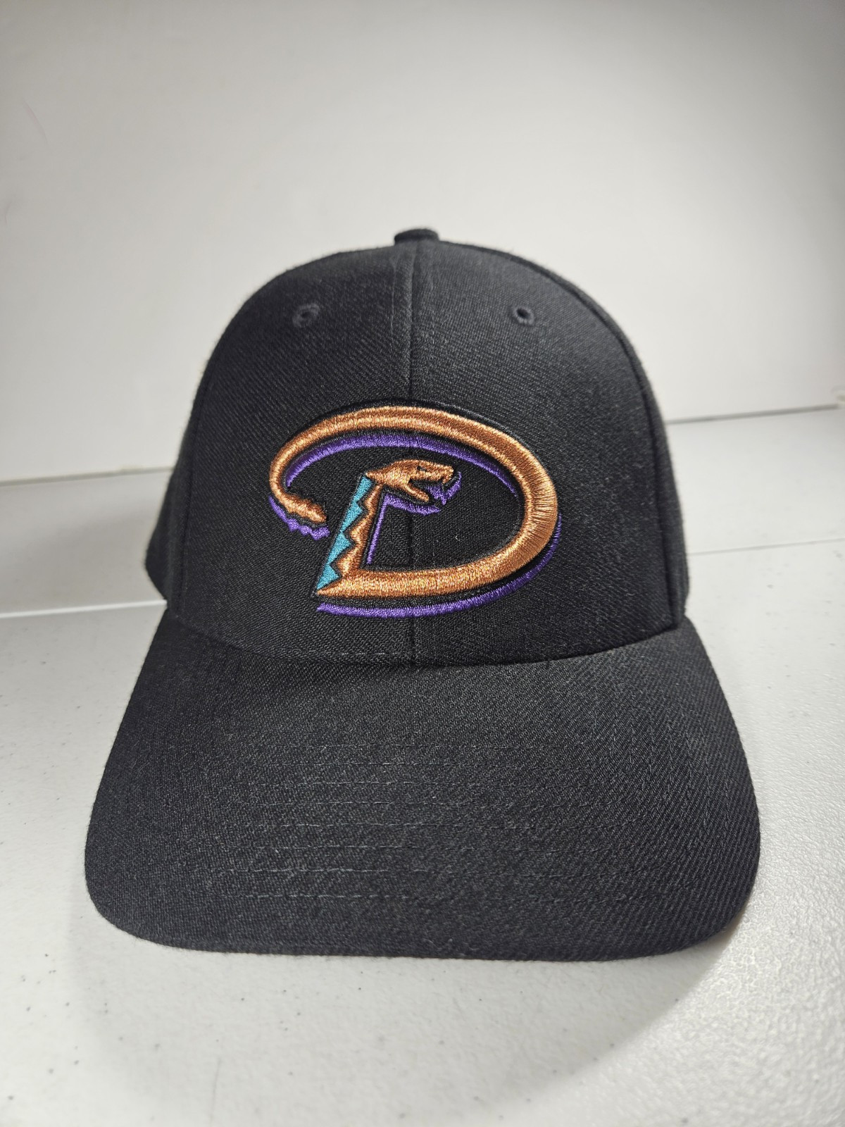 Vintage ARIZONA DIAMONDBACKS Team MLB Strapback Wool Blend Hat Cap Twins Ent.