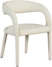 Meridian Furniture 987Cream-C Sylvester Collection Modern | Contemporary Vegan-m