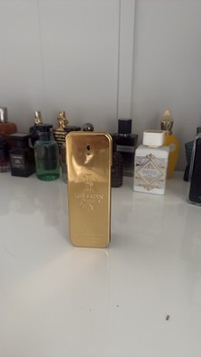 Paco Rabanne 1 Million Eau de Toilette Spray, 3.4 fl oz Regular Size