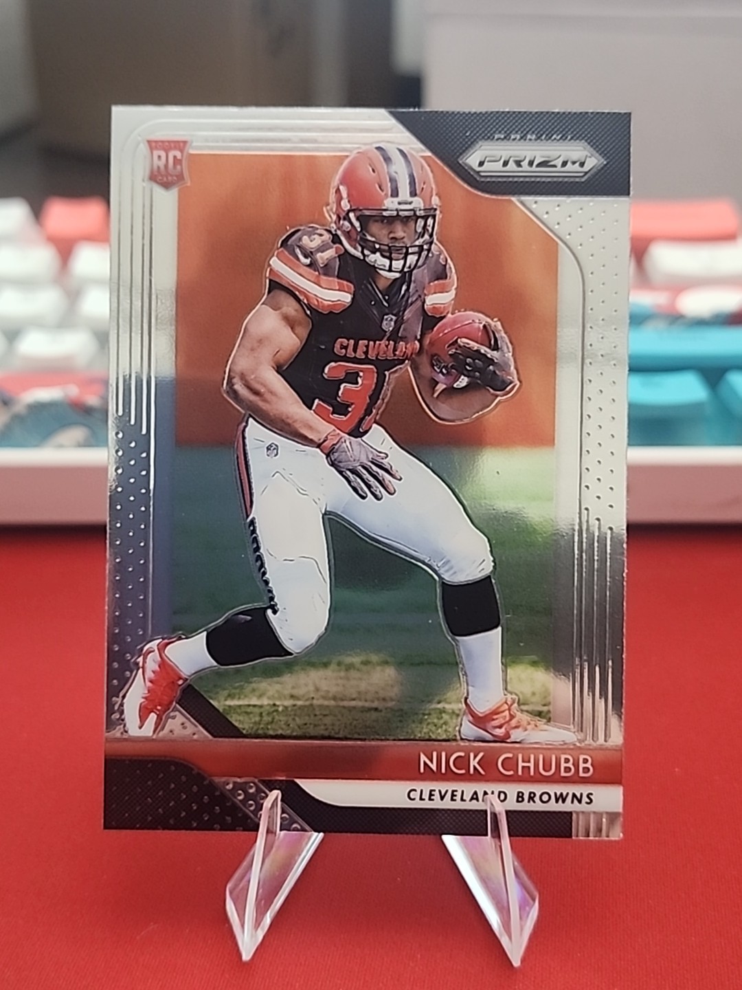 2018 Panini Prizm - Rookie Nick Chubb #213 (RC)