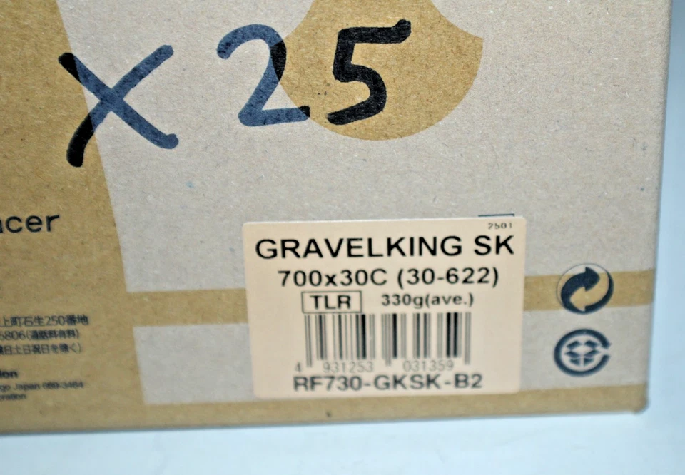 Neumático Panaracer GravelKing SK 2024 700x30c negro semi-pomo TLR grava sin cámara ~ Foto 4 de 4