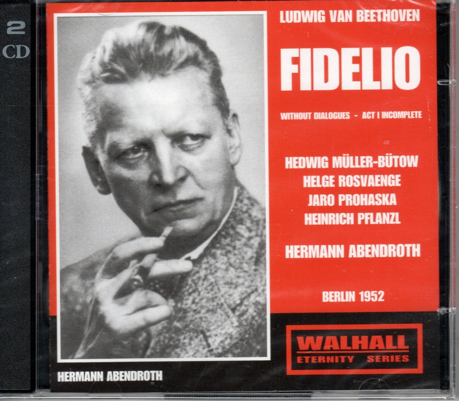 BEETHOVEN - FIDELIO - MULLER-BUTOW - ROSVAENGE - ABENDROTH - BERLIN 1952