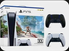 PlayStation 5 Bluray Disc Edition Horizon Forbidden West Console Bundle w/ xtras