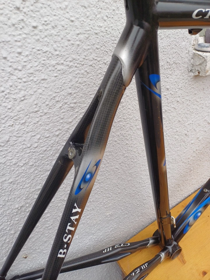 Quadro de titânio carbono Calnago CT2 57cm 4561 - Imagem 2 de 4