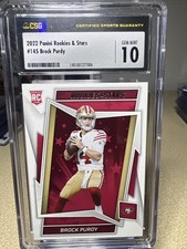 2022 Panini Rookies & Stars Brock Purdy #145 CSG Gem Mint 10