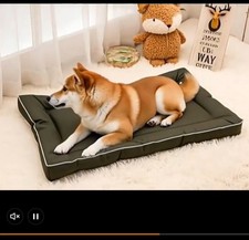 Dog Crate Pad 48inch Plush Super Soft Large Dog Bed Kennel Pad Cozy Sleeping Mat