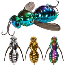 Fishing Lures, 3-Piece Topwater Lures for Bass, Walleye, and Pike, 2025 New W...