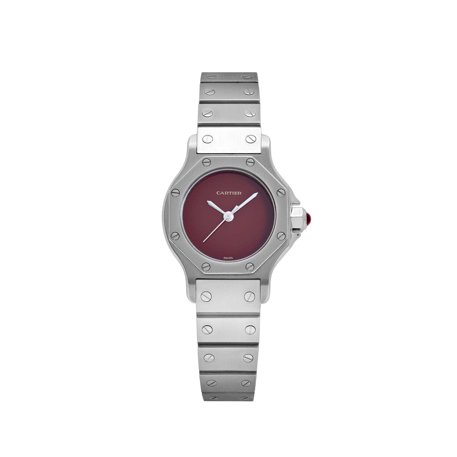 Cartier Santos Octagon 0906 Stainless Steel