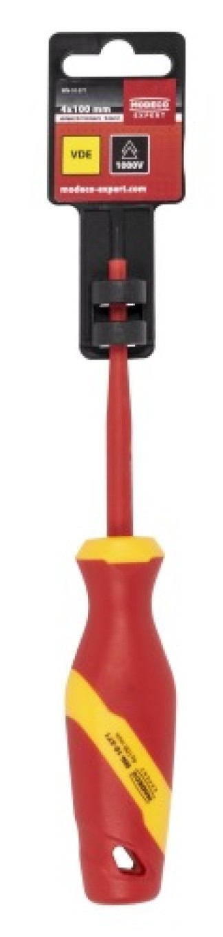 Screwdriver Insulated 4.0x100mm 1000V S2 MN-10-571 EXPERT