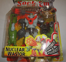 NIB ROCK 'EM SOCK 'EM NUCLEAR WASTOR Mattel 2001
