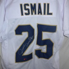 RAGHIB ROCKET ISMAIL AUTOGRAPHED SIGNED #25 WHITE JERSEY Tri-Star Holo