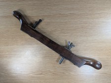 Antique Victorian Mahogany, Brass Circle/Circular Hole Cutting Plane, [E121]