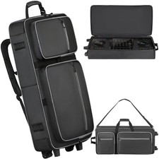 Aleemin DJ Controller Soft Case with Wheels Compatible with DDJ 800 / FLX6 / ...
