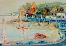 Franco Hippert (Livorno,1932)”MARINA” No renato natali