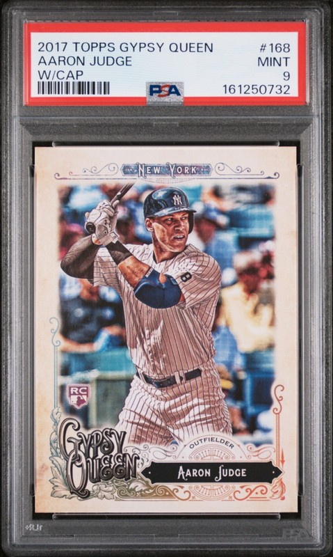 2017 Topps Gypsy Queen - Aaron Judge #168 (RC) - PSA 9