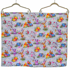 New Handmade Winnie the Pooh Friends Baby Quilt Blanket Reverse 40" x 32"