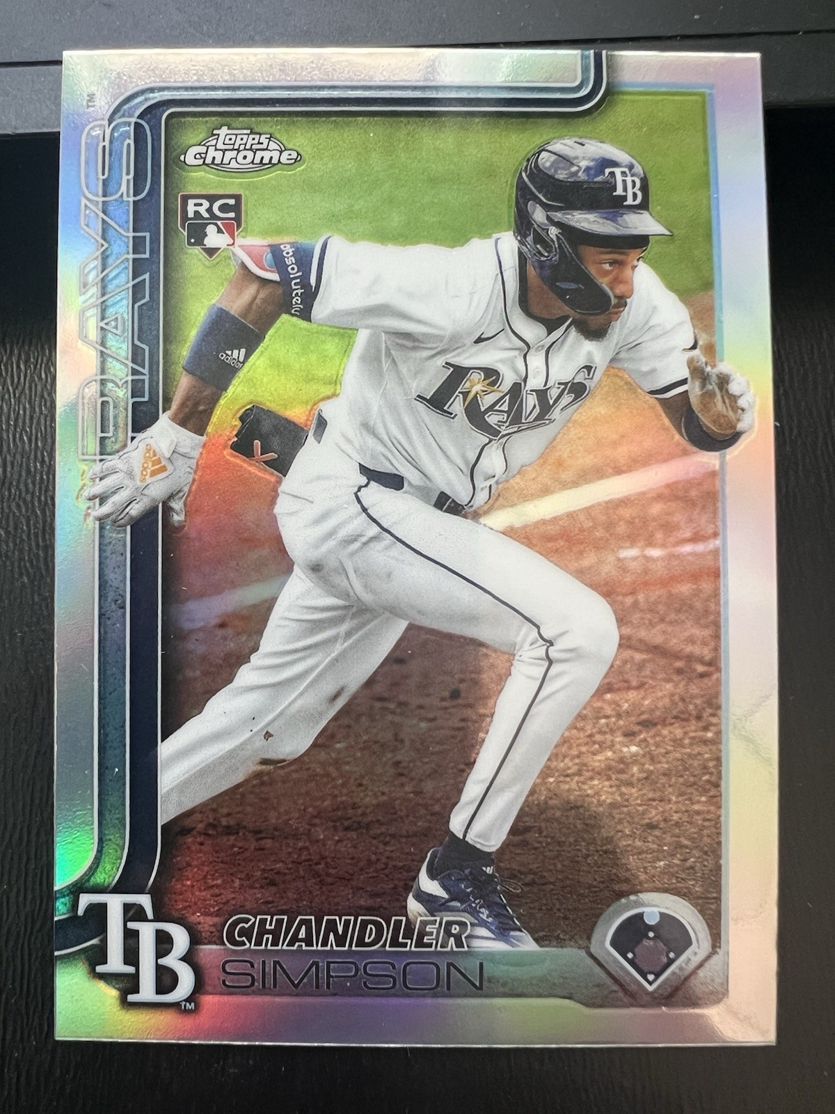 2025 Topps Chrome Update Series - Chandler Simpson #USC179 Refractor (RC)