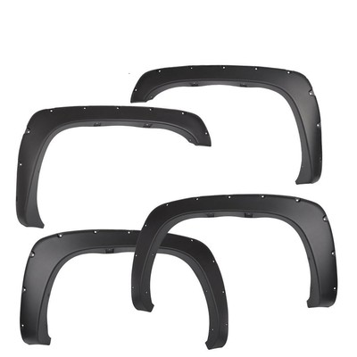 Pocket Rivet Upgrade Textured Fender Flares for Silverado Sierra 1999-2006