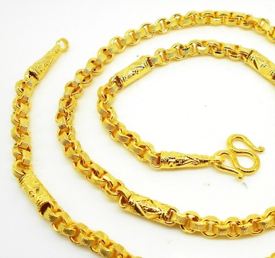 Men's Chain Link 22K 24K Thai Baht 
