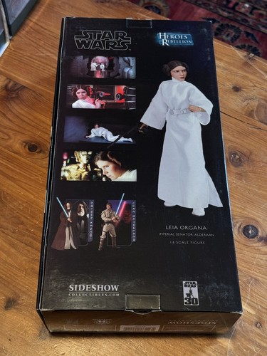 Sideshow Heroes of the Rebellion Esclusiva Principessa Leia Organa da Collezione NUOVO! - Foto 6 di 6