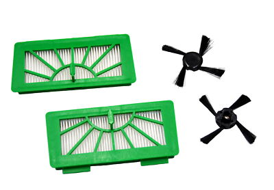 Probierset 2 Filter 2 Seitenbürsten geeignet  Vorwerk Robotersauger VR100 VR 100