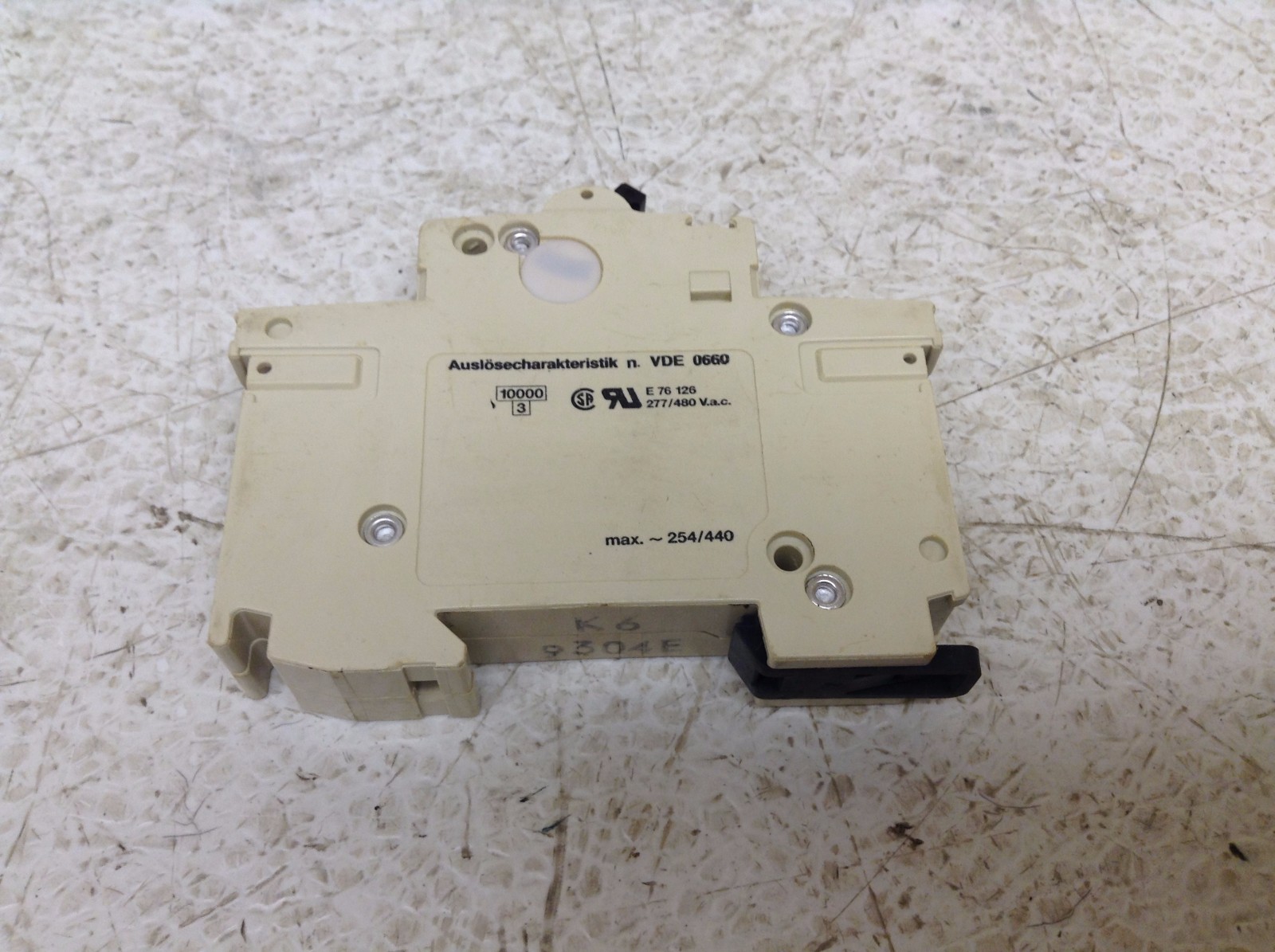 ABB S281 K6A 6 Amp 1 Pole 230/400 VAC Circuit Breaker S281K6A K 6 A K6 6A (TBI)