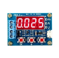Battery Capacity Meter Discharge Tester 18650 li-ion lithium Lead-acid 1.2-12v K