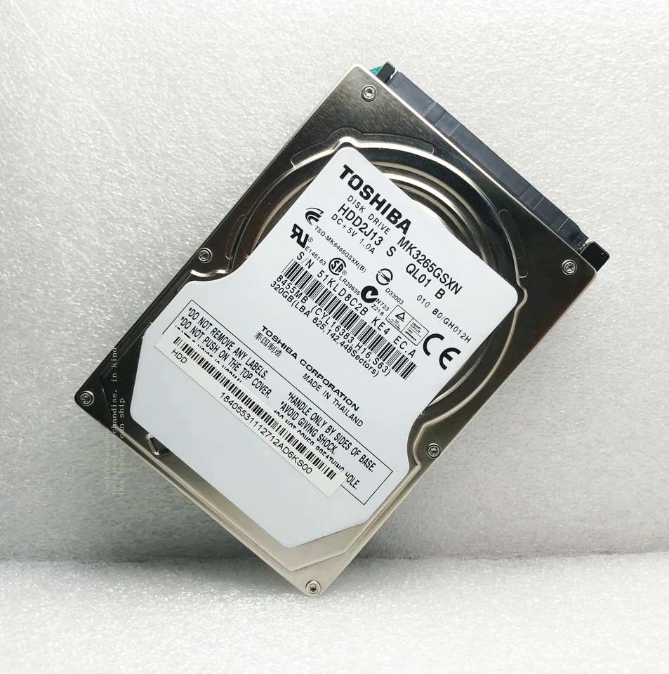 Special purpose Toshiba 320GB 5400RPM 2.5" MK3265GSXN hard drive - Image 2 of 4