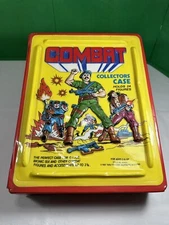 Vintage Tara Toys 1987 COMBAT COLLECTORS CASE Action Figure Carrying Case