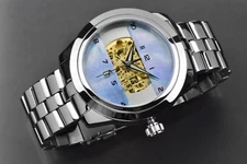 ARAGON A125BLU Horizon 42 Skeleton Automatic